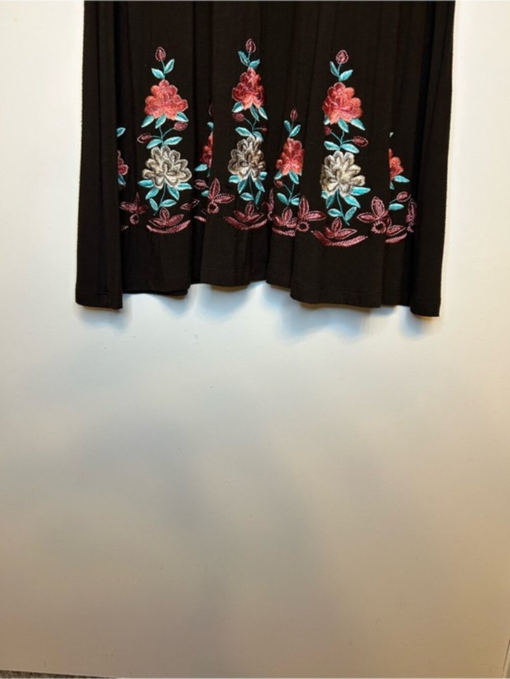Karen Kane Brown Indian Summer Embroider Dress New with tags - Picture 2 of 9
